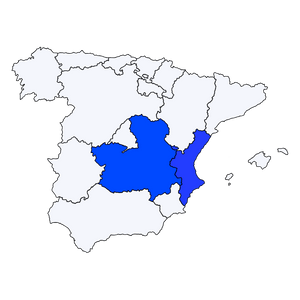 Mapa de cobertura de fibra y móvil de Zafiro Telecom en España